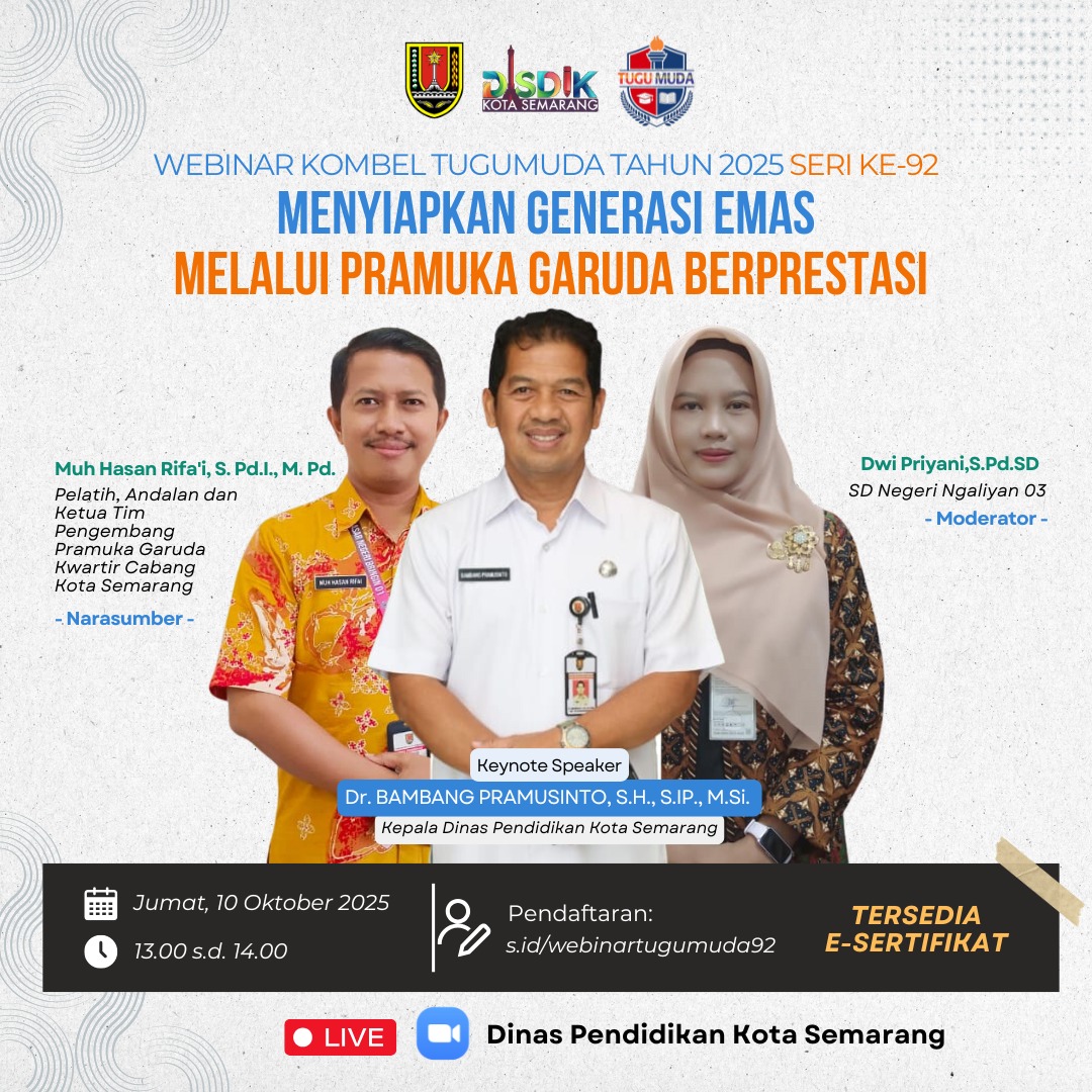 WEBINAR KOMUNITAS BELAJAR TUGUMUDA SERI KE-92